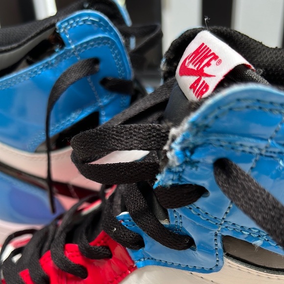 Nike Air Jordan 1 Fearless:Red, White and Blue 
US M 8.5 (CK5666-100) retro high - Picture 13 of 14